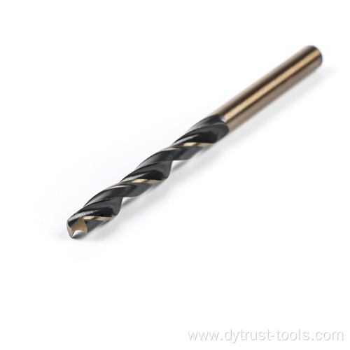 High Speed Steel HSS4341 Black And Yellow Two Color Twist Drill